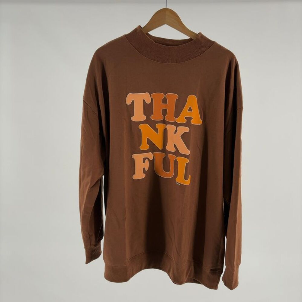 Southern Grace Mock Neck Top in Brown